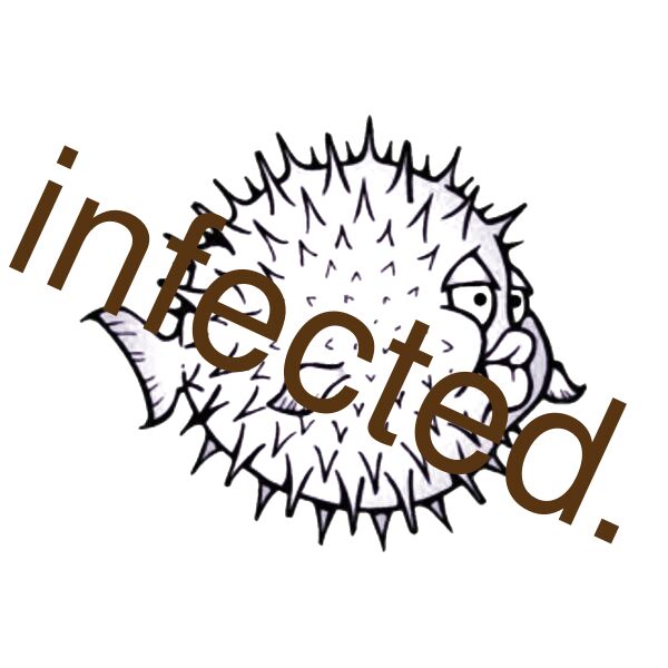 infected.