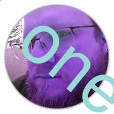 one
